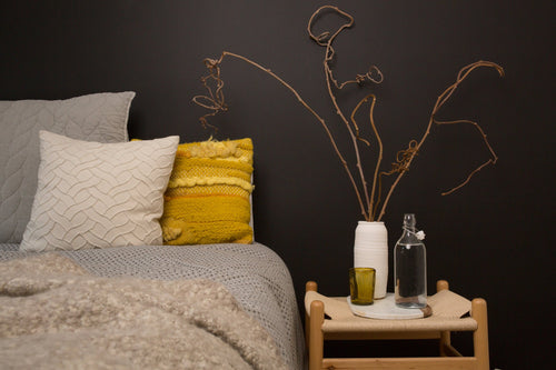 Cozy bedroom. Illustrative stock photograph by Matthew Henry.